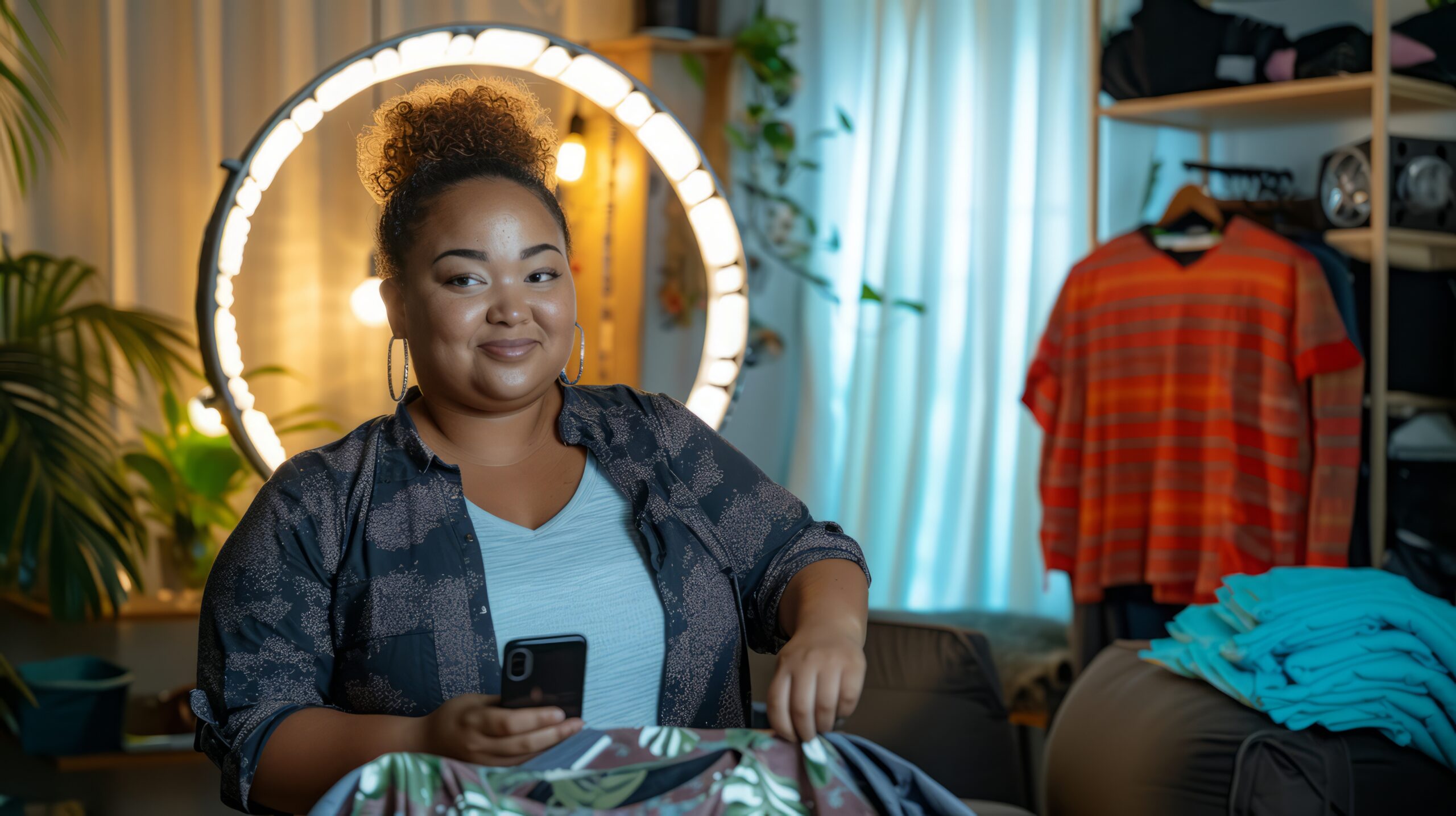 medium-shot-plus-sized-woman-influencer